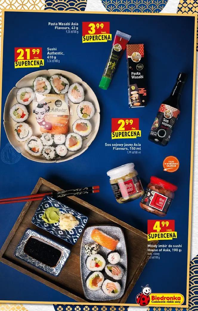 biedronka sushi produkty - Czy w Biedronce jest ryż do sushi